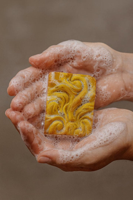 Savon curcuma-carotte -nigelle