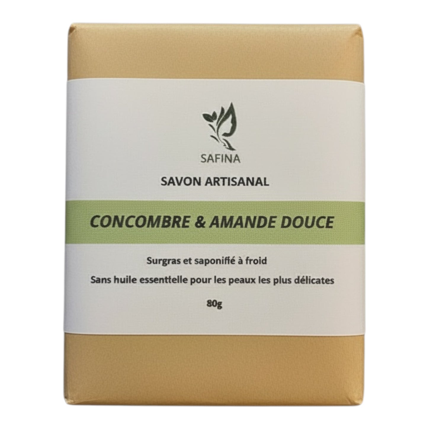 Savon concombre & amande douce