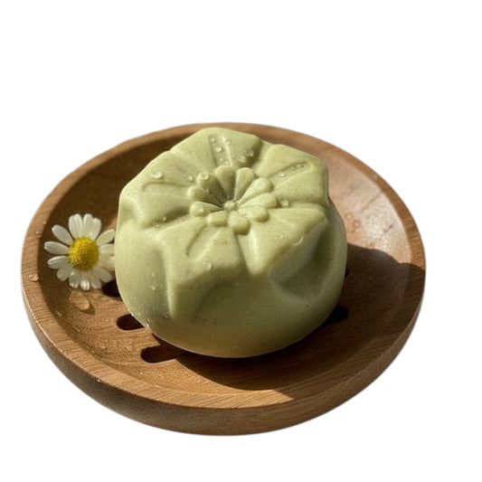 Shampooing solide Moringa-hortie-gingimbre